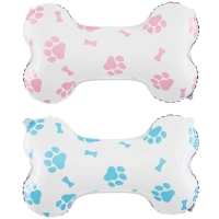 Bal�nek f�liov� Ps� kost modr�/r��ov� 39x62 cm 2 ks