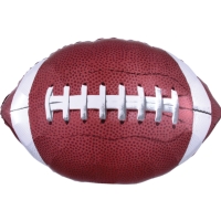 Balónek fóliový Rugby míč 78 x 50 cm