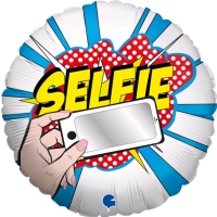 Balónek fóliový Selfie 46 cm