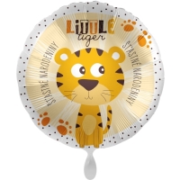 Balónek fóliový Šťastné narodeniny Tygr 43 cm