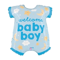 Balónek fóliový Welcome Baby Boy 79 cm