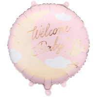 Bal�nek f�liov� "Welcome home" r��ov� 35x35 cm