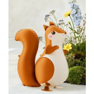 Balónek fóliový chodící Veverka 51x59 cm