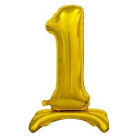 Balnek fliov slo 1 na podstavci zlat 74 cm