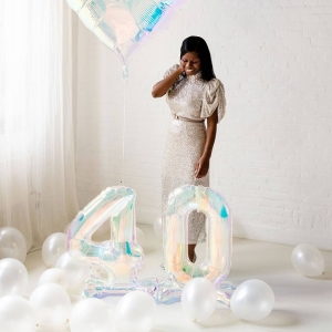 Balnek fliov stojac slo "4" duhov 72 cm