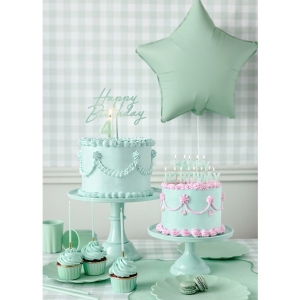 Balnek fliov Hvzda svtle zelen 48 cm