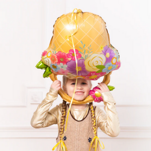 Bal�nek f�liov� Ko� s kv�tinami 53x69 cm