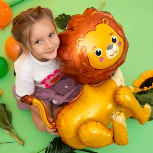 Bal�nek f�liov� Lev stoj�c� 53x54 cm