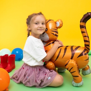 Bal�nek f�liov� Tygr stoj�c� 58x56 cm
