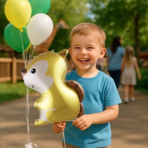 Bal�nek f�liov� Veverka zlat� 50x40 cm