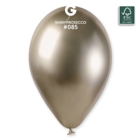 Balónek latexový 33cm chromový Prosecco 1 ks