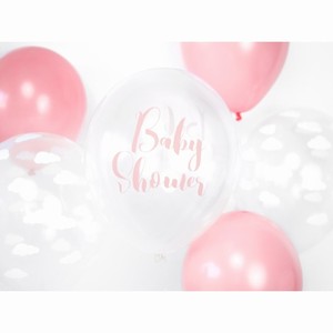 BALNKY krystalov bl s rovm npisem Baby Shower