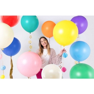 Baln latexov pastelov aquamarn 60 cm