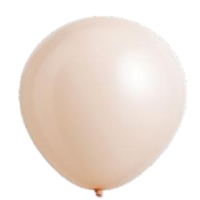 Bal�nek latexov� macaron broskev 27 cm 1 ks