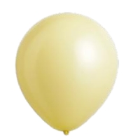 Bal�nek latexov� macaron �lut� 27 cm 1 ks