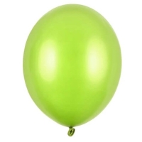 Bal�nek latexov� metalick� limetka 30 cm 1 ks