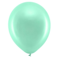 Bal�nek latexov� metalick� m�ta 30 cm 1 ks