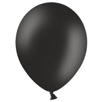 Bal�nek latexov� pastelov� �ern� 27 cm 1 ks