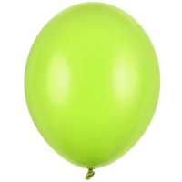 Bal�nek latexov� pastelov� limetka 27 cm 1 ks