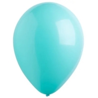 Bal�nek latexov� pastelov� modrozelen� 30 cm 1 ks