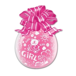 Balónek na balení do balónu průhledný