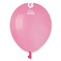 Balónek růžový 13 cm  100 ks