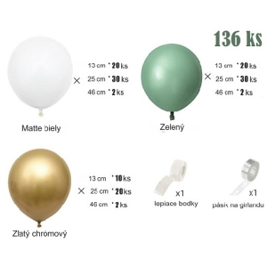 Balnkov girlanda Funny Green