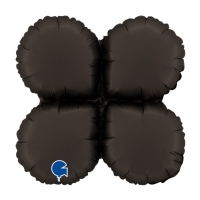 Balónková základna mini kapky saténová černá 33 cm