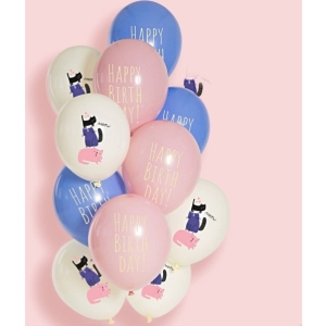 Balnky latexov Kitty 33 cm 12 ks