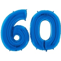 Balnkov set  "60" modr 102 cm