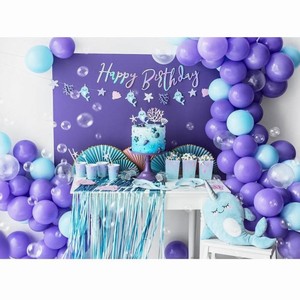 BALÓNKY latexové dekorační fialové 12cm 100ks