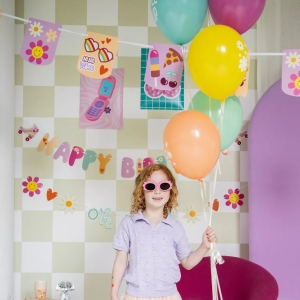 Balnky latexov HB Boho Girlz 33 cm 6 ks