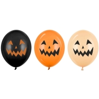 Balónky latexové Dýně 30 cm 50 ks