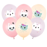 Balnky latexov Gabby's Dollhouse 30 cm 6 ks