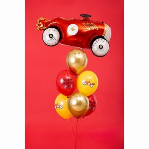 BALÓNKY latexové Happy Birthday Car mix