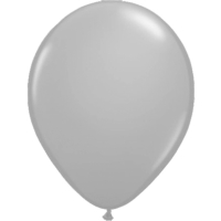 Balónky latexové LED, stříbrné 5 ks