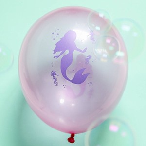 BALNKY latexov Mermaid pastelov 33cm 6ks