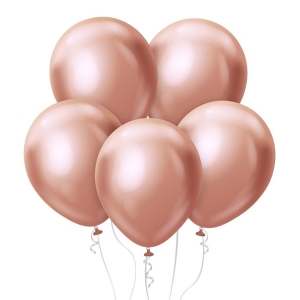 Balnky latexov Beauty&Charm, rose gold 30cm 7ks