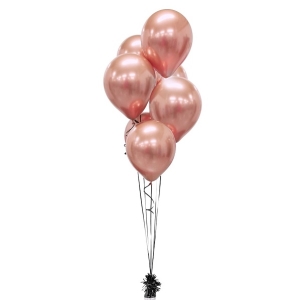 Balnky latexov Beauty&Charm, rose gold 30cm 7ks