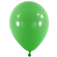 Balónky latexové dekoratérské Crystal zelené 27,5 cm 50 ks