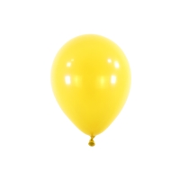 Balónky latexové dekoratérské Crystal žluté 12 cm 100 ks