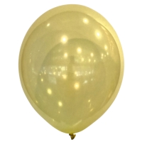 Balónky latexové dekoratérské Droplets žluté 13 cm 100 ks