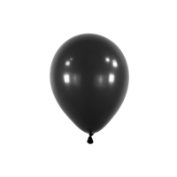 Balónky latexové dekoratérské Fashion černé 12 cm 100 ks