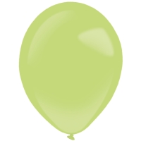 Balónky latexové dekoratérské Fashion kiwi zelené 27,5 cm 50 ks