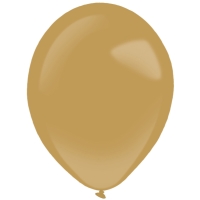 Balónky latexové dekoratérské Fashion mokka hnědé 35 cm 50 ks