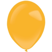 Balónky latexové dekoratérské Fashion oranžové 35 cm 50 ks