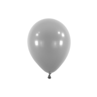 Balónky latexové dekoratérské Fashion šedé 12 cm 100 ks