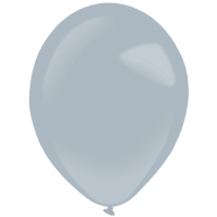 Balónky latexové dekoratérské Fashion šedé 27,5 cm 50 ks