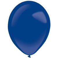 Balónky latexové dekoratérské Fashion tmavě modré 27,5 cm 50 ks