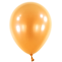 Balónky latexové dekoratérské Pearl Oranžové 35 cm 50 ks